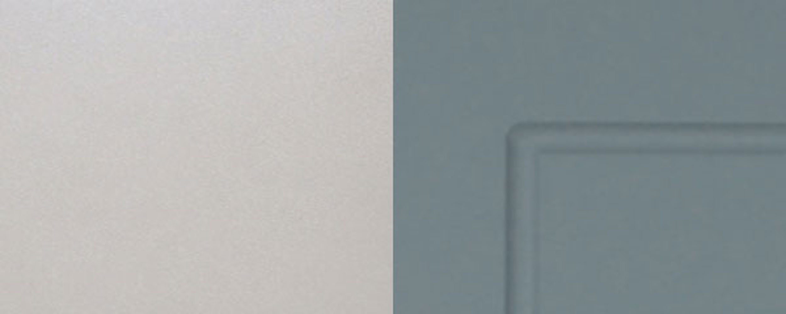 matt (Kvantum) Schubladen 40cm Kvantum mit (Teilauszug) 4 Korpusfarbe Unterschrank Front- mint & wählbar Feldmann-Wohnen