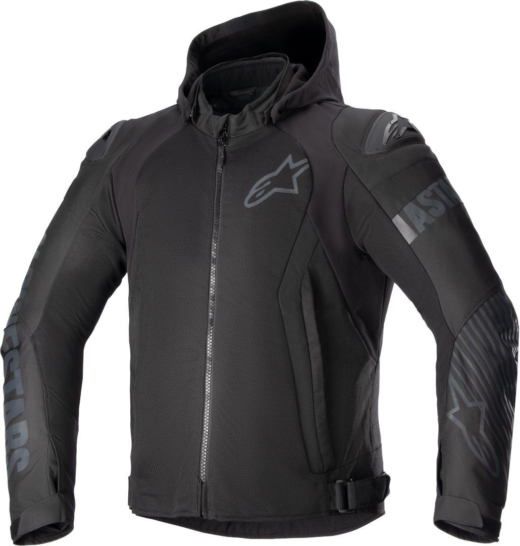 Alpinestars Chrome Ignition Motorradjacke – Textiljacke In Schwarz/Rot, Größe XXL