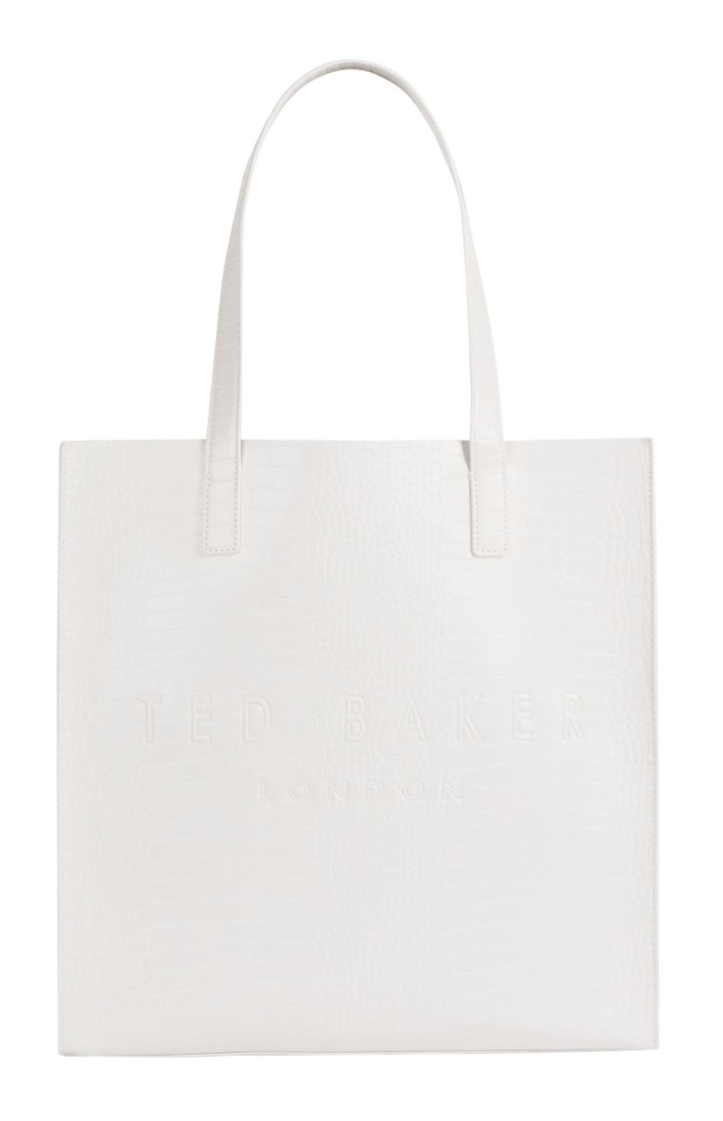 Ted Baker Shopper Croccon Croc Effect Large Icon Bag