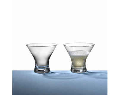 Crystalex Sektglas Sektschale Sektglas Mini Cocktail Kristallgläser 180 ml 4er Set, Kristallglas, Kristallglas, Bohemia
