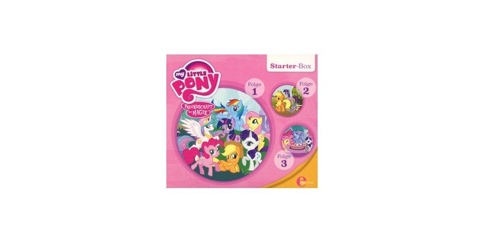 Hörspiel-CD My Little Pony - Starter-Box, 3 Audio-CDs, 3 Audio-CD