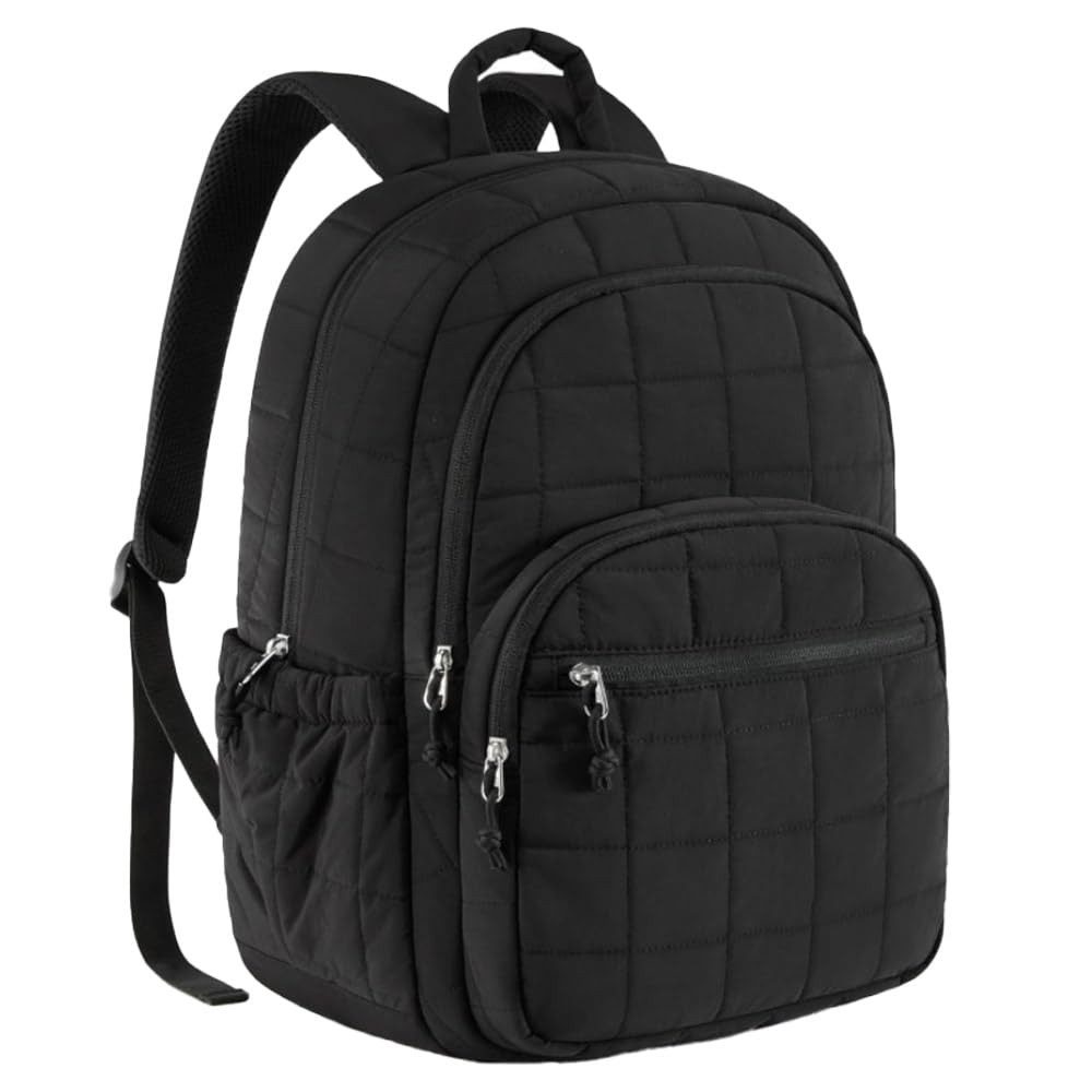 Oemmn Tagesrucksack Rucksack Damen,Laptop-Rucksack,wasserabweisender Freizeitrucksack, leichter Tagesrucksack für Arbeit, Studium und Reisen,31x13x39cm