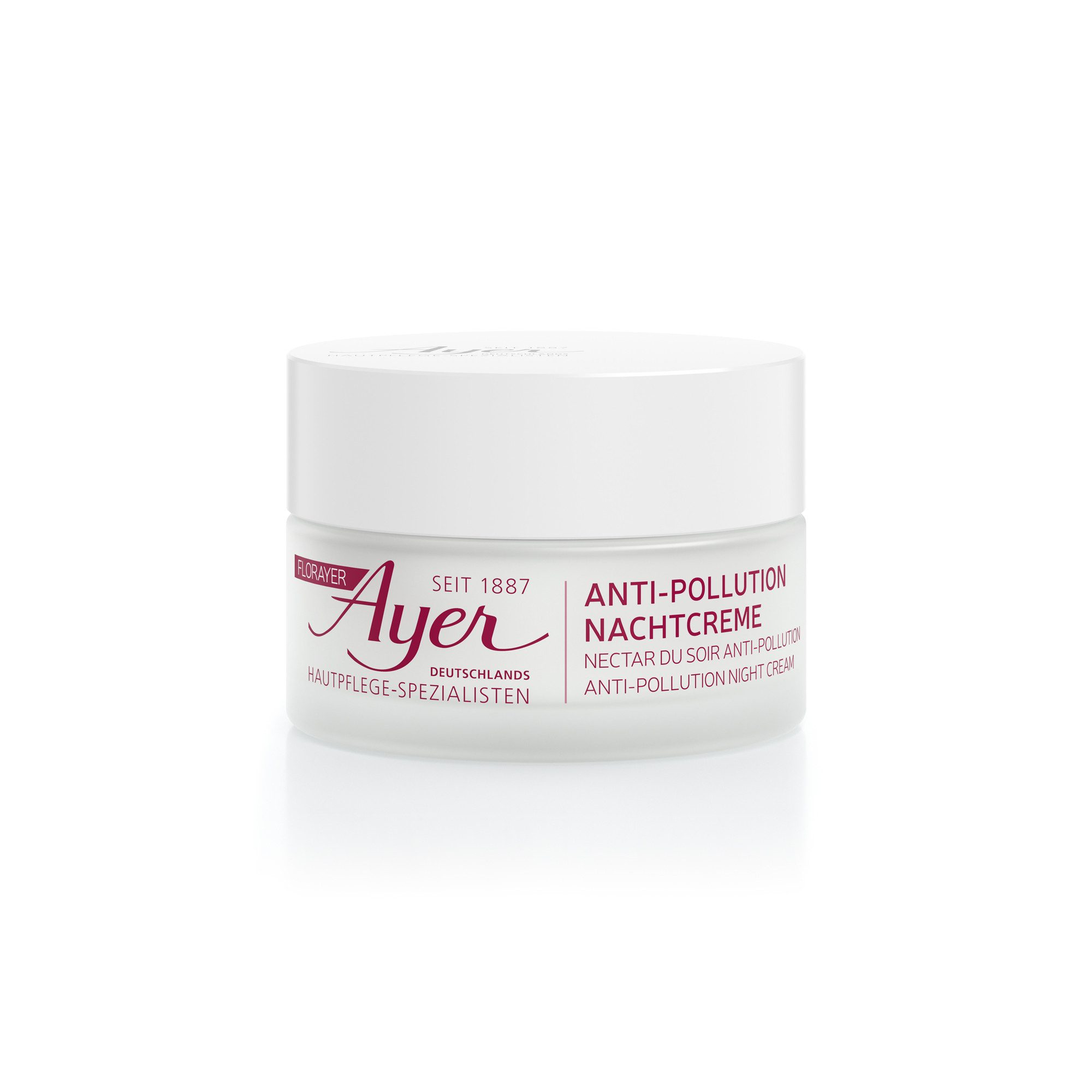 Nachtcreme AYER - REF 340 - FLORAYER ANTI - POLLUTION NIGHT CREAM 50ML