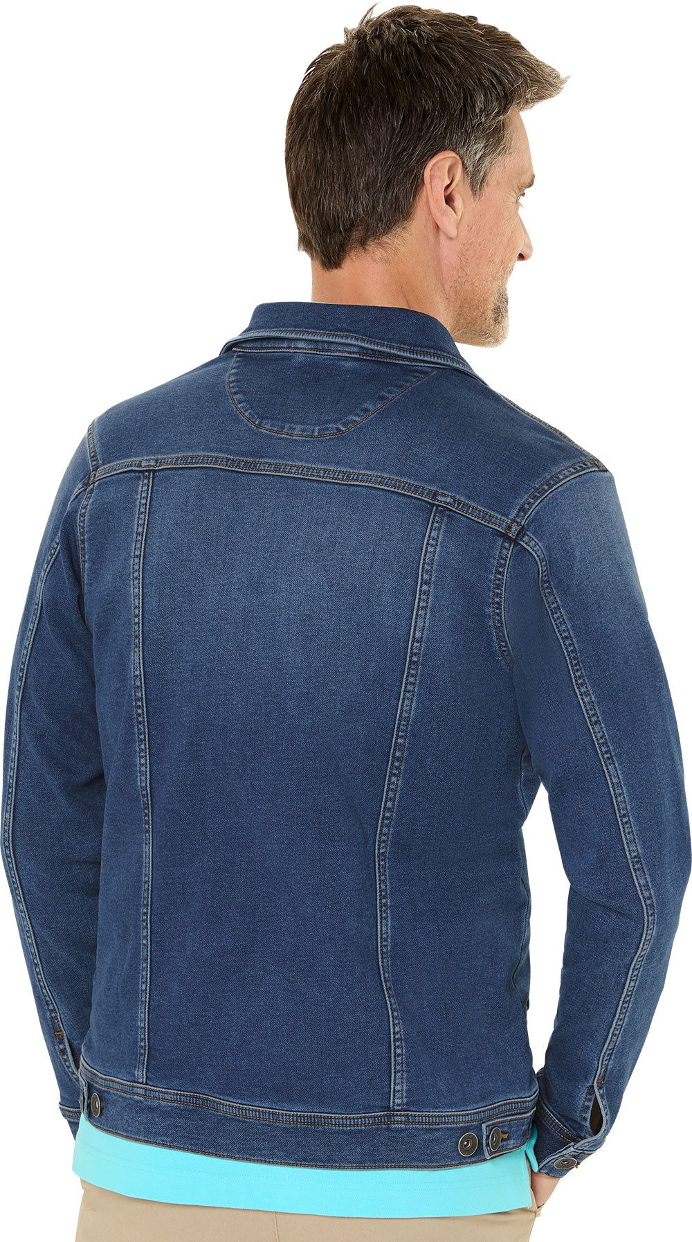 Tom Ramsey Jeansjacke Sportlich-modernes Design sitzt bequem dank Elasthan – Bild 4 von 5