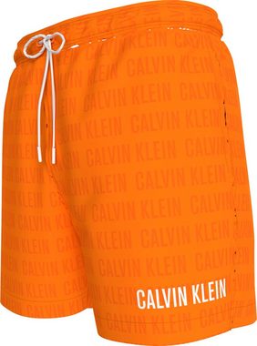 Calvin Klein Swimwear Badeshorts MEDIUM DRAWSTRING-WR PRINT mit Calvin Klein-Alloverdruck