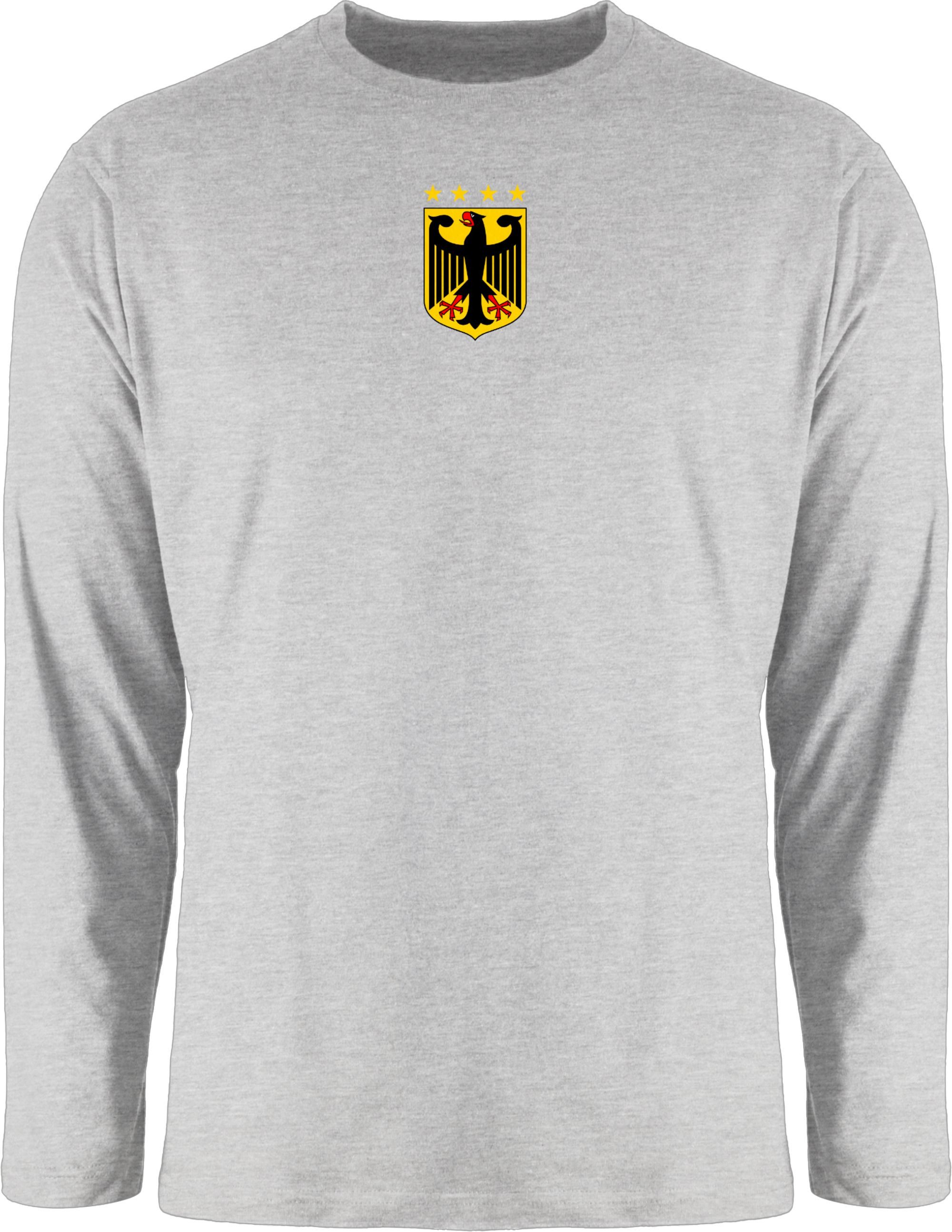 Rundhalsshirt Deutschland Wappen, Germany, Bundesadler, Deutschland Adler