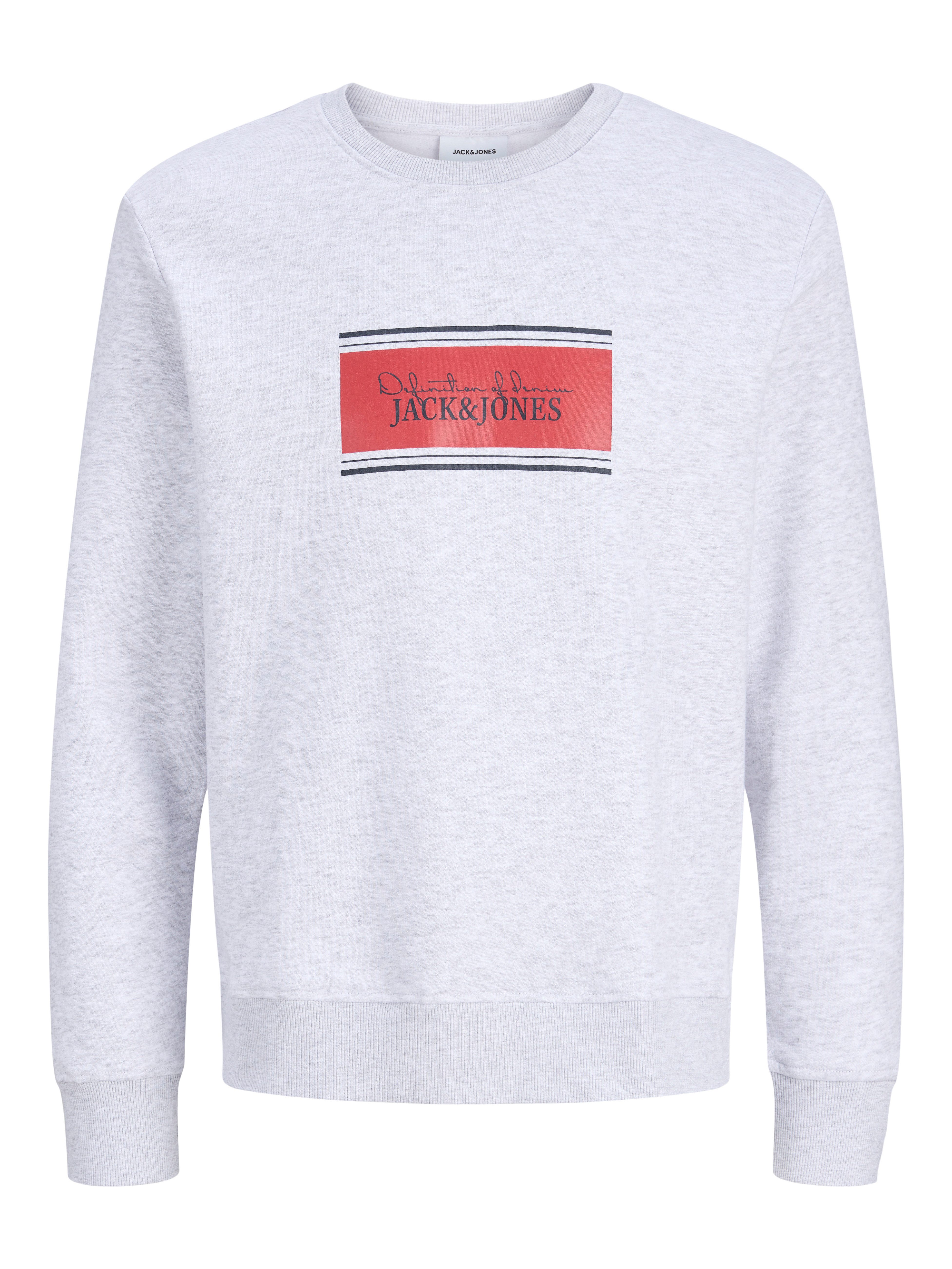 Jack & Jones Sweatshirt JJBUSTER SWEAT CREW NECK BTS Baumwollmischung, regular fit – Bild 2 von 5