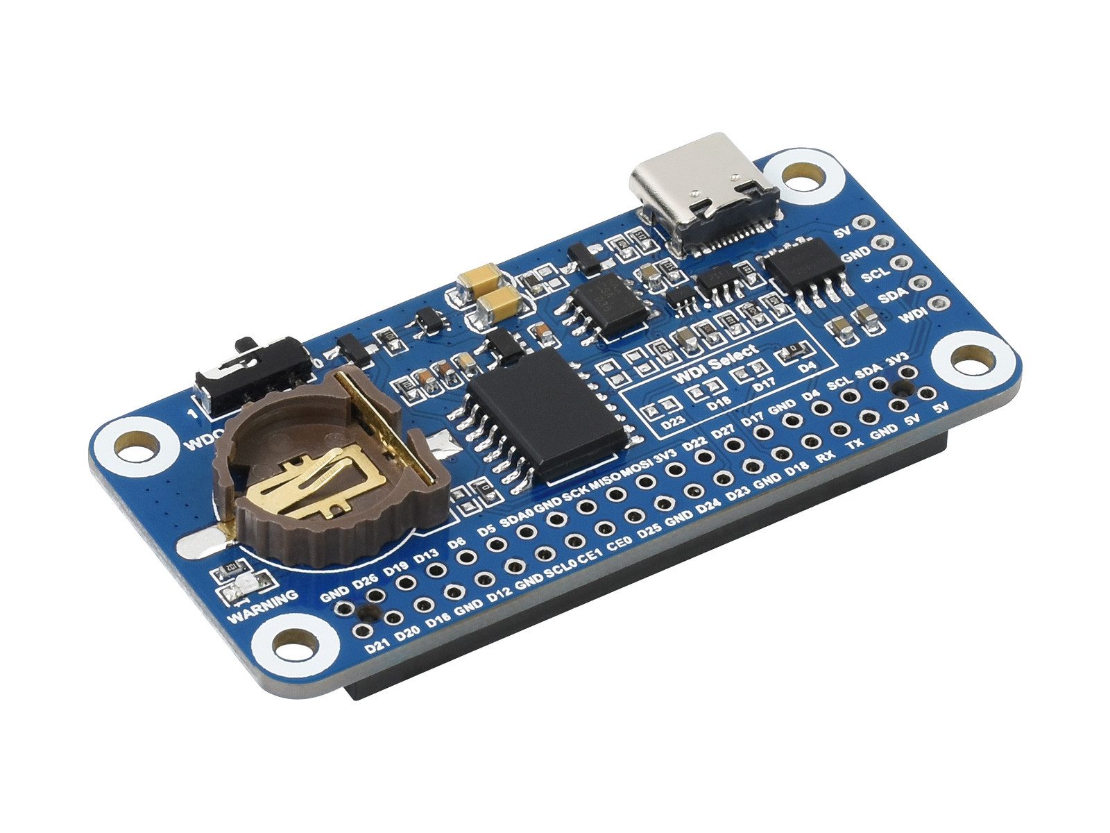 Sensor RTC WatchDog HAT für Raspberry Pi