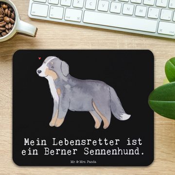Mr. & Mrs. Panda Mauspad Berner Sennenhund Lebensretter - Schwarz - Geschenk, Schenken, Mauspa (1-St), Ergonomisch geformt