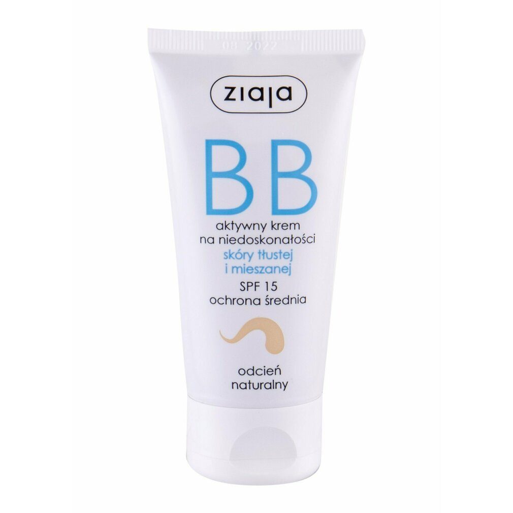 Ziaja BB-Creme Bb Krem Do Skory T ustej I Mieszanej Odcie Naturalny Spf15 50ml w