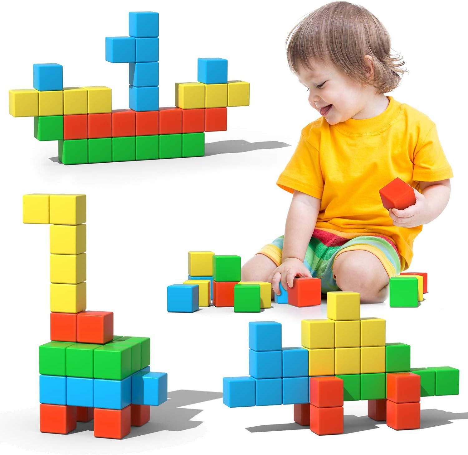 HEYHIPPO Lernspielzeug Magnetisches Spielzeug, 27/32/48/54 Stück, günstig online kaufen