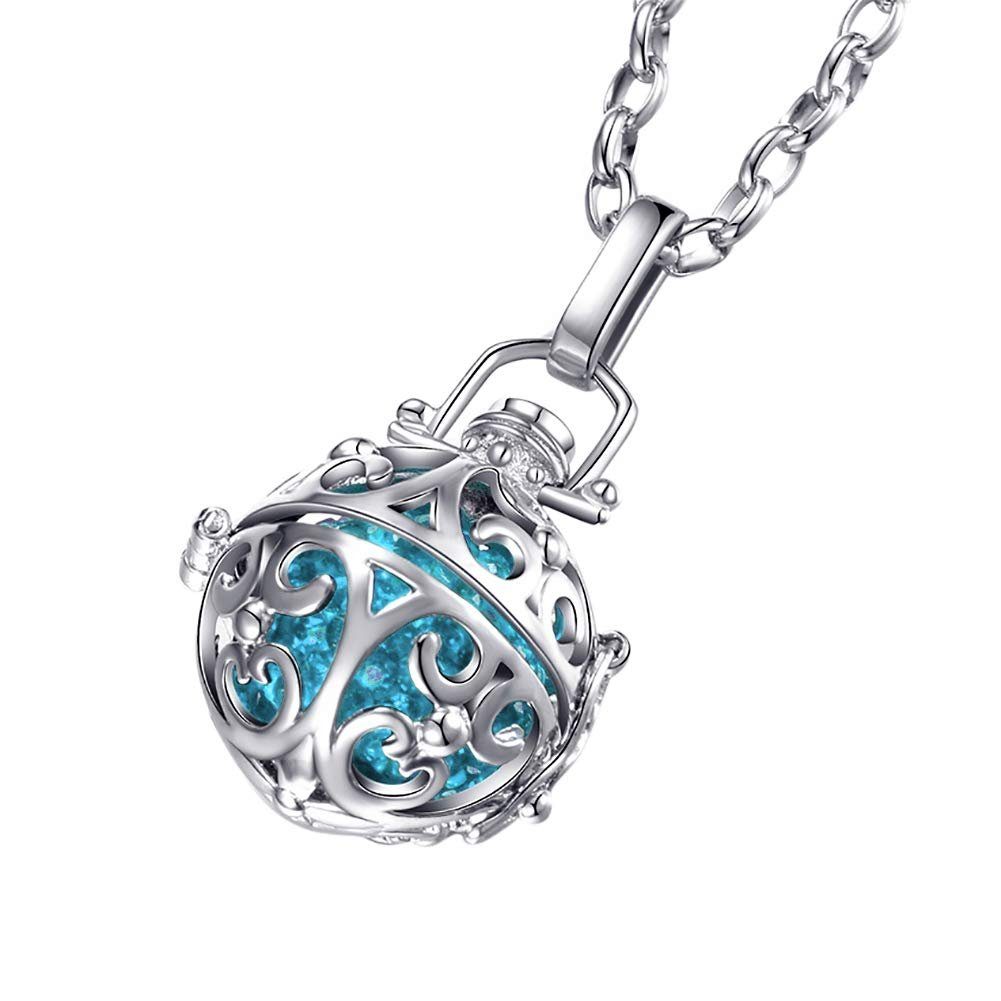 Morella Kette mit Anhänger Engel Halskette mit Ornament Anhänger (2-tlg), S günstig online kaufen