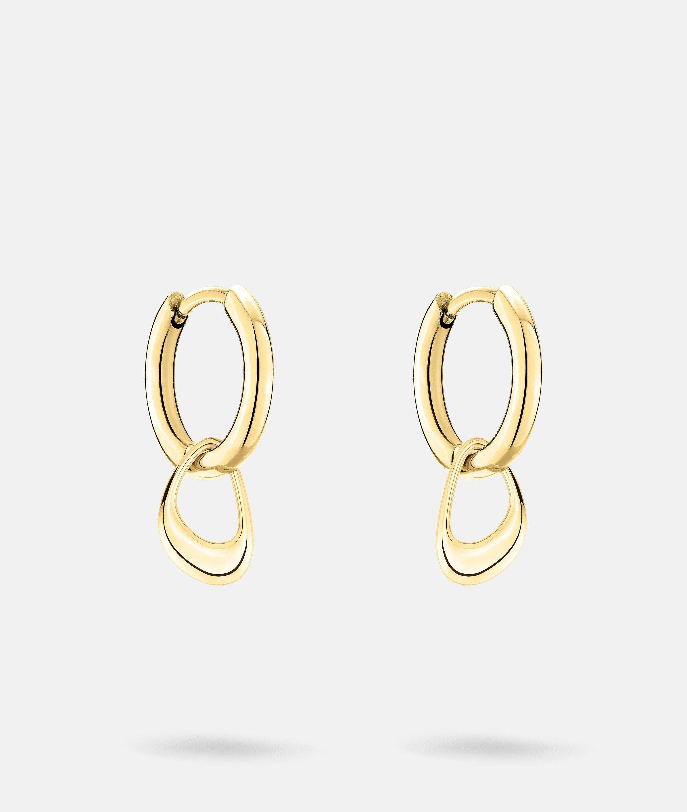 Liebeskind Berlin Paar Creolen Schmuck Geschenk Edelstahl Ohrringe The Orga günstig online kaufen