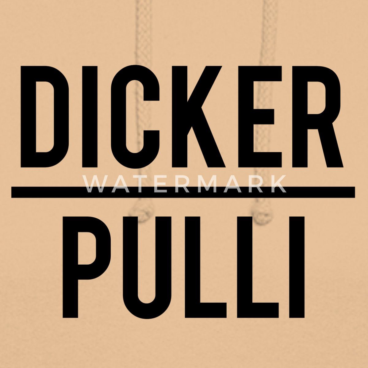 Spreadshirt Hoodie Dicker Pulli Lustiges Geschenk Unisex Hoodie (1-tlg)