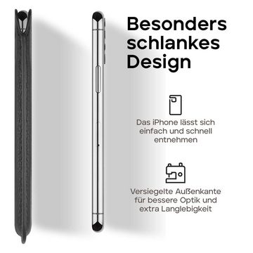 wiiuka Handyhülle sliiv Hülle für iPhone 11 / XR, Tasche Handgefertigt - Echt Leder, Premium Case