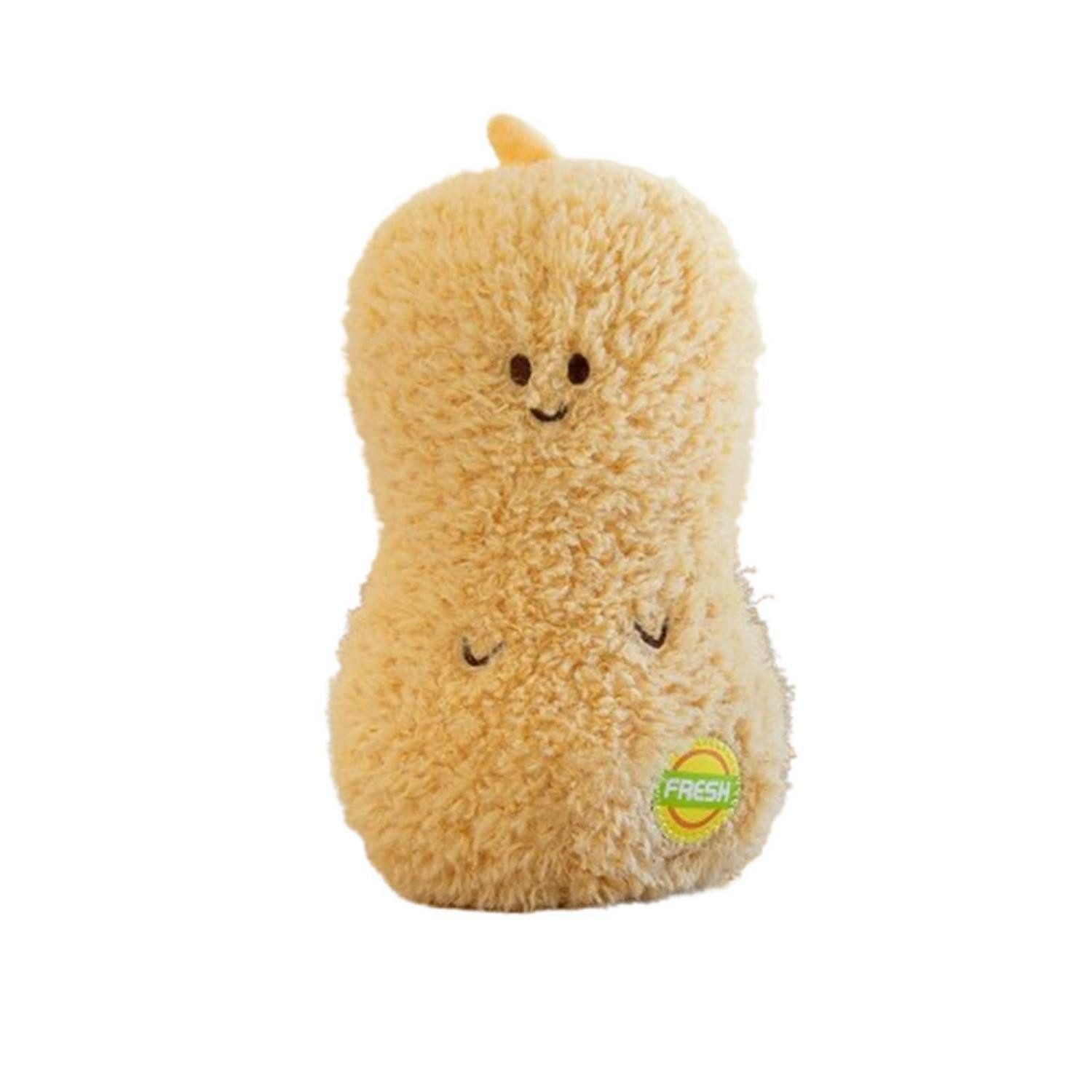 LuxusKollektion Kuscheltier Plüschtier Obst Gemüse Erdnuss Kuscheltier Kinder 20 cm Erdnuss