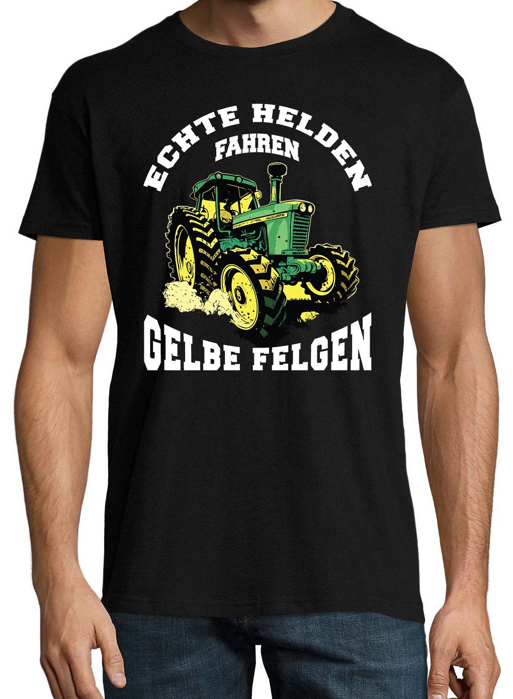 Youth Designz Print-Shirt "Echte Helden fahren günstig online kaufen