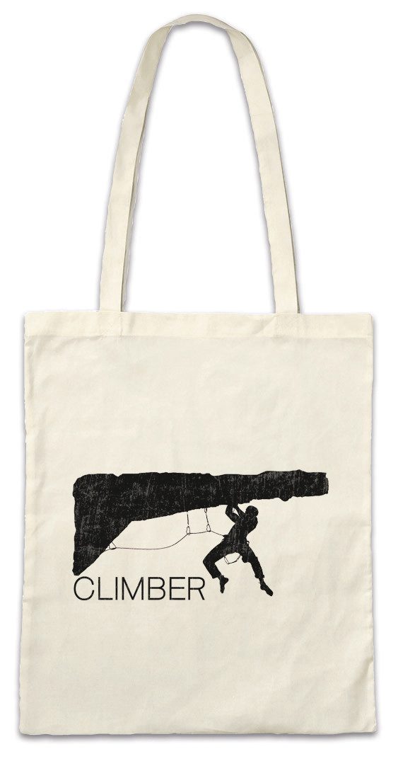 Urban Backwoods Beuteltasche Climber I Stofftasche Klettern Climb Climbing Bouldern Feeclimbing (1-tlg), Free Rock Boulder Mountain
