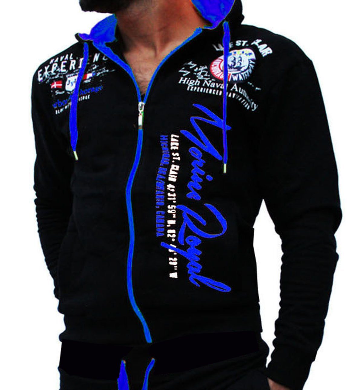 Jaylvis Collegejacke Herren Sweatjacke Sportjacke Joggingjacke günstig online kaufen