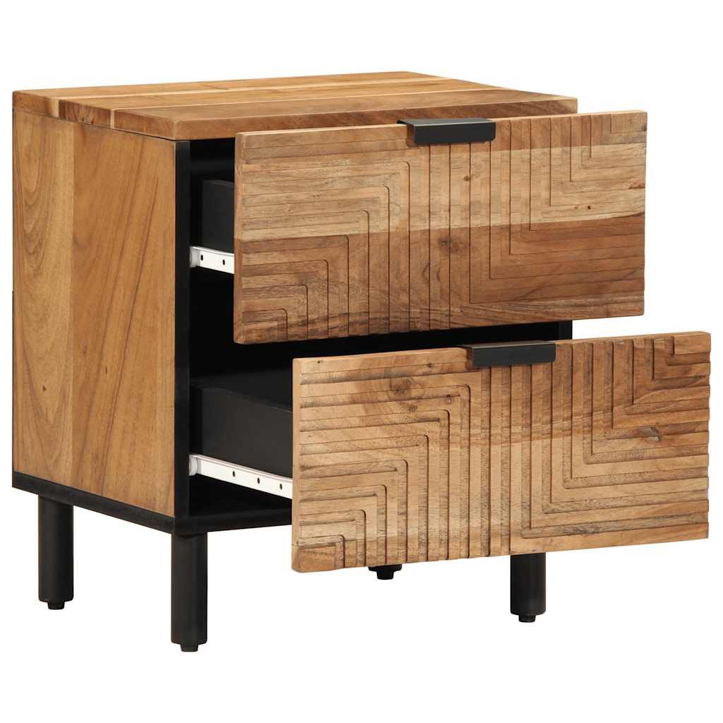 vidaXL Nachttisch Nachttisch 40x33x46 cm Massivholz günstig online kaufen