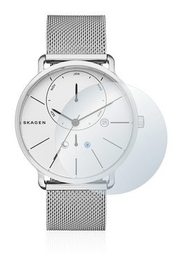 upscreen Schutzfolie für Skagen Hagen Connected Hybrid Smartwatch (42 mm), Displayschutzfolie, Folie Premium matt entspiegelt antibakteriell
