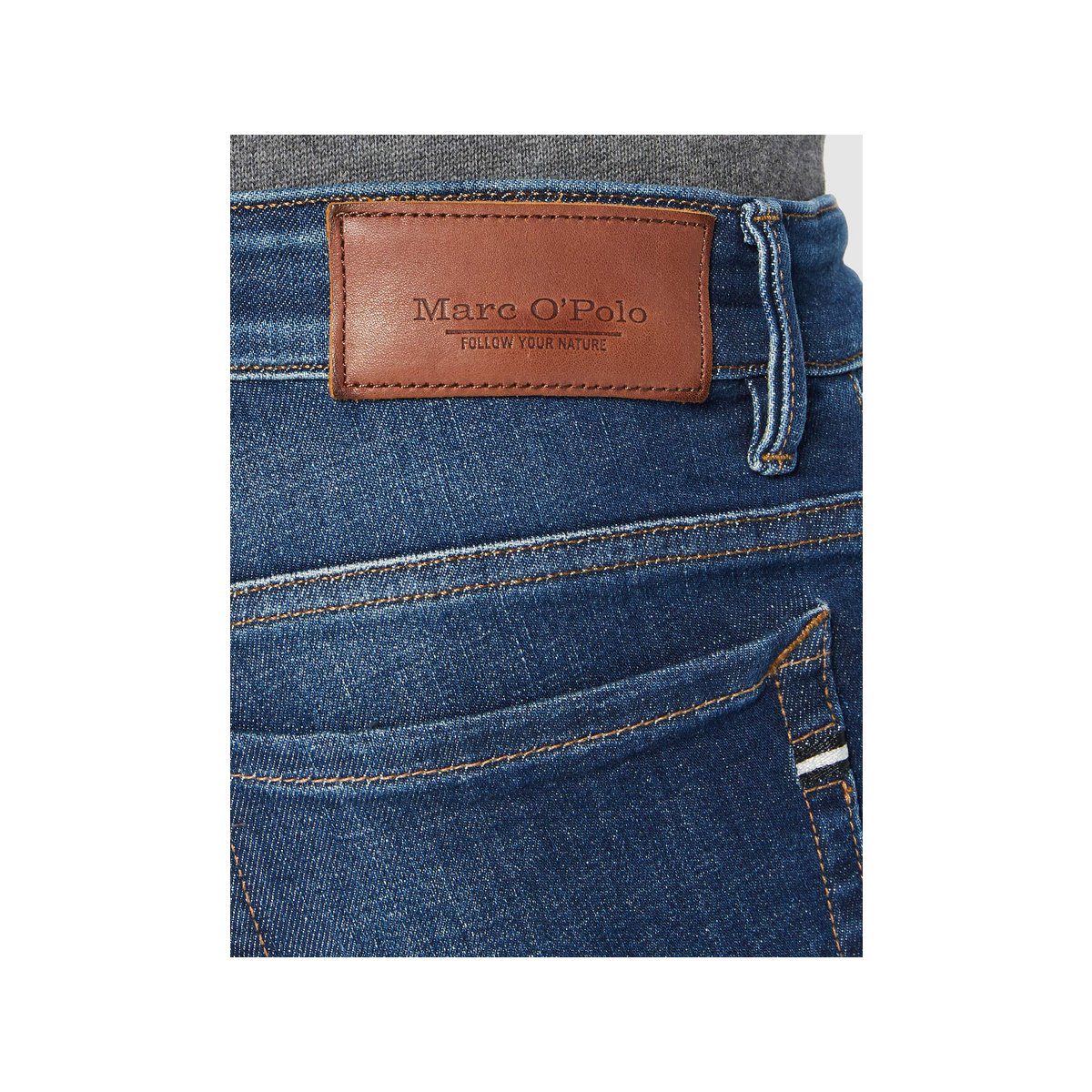 dunkel-blau 5-Pocket-Jeans (1-tlg) Marc O'Polo