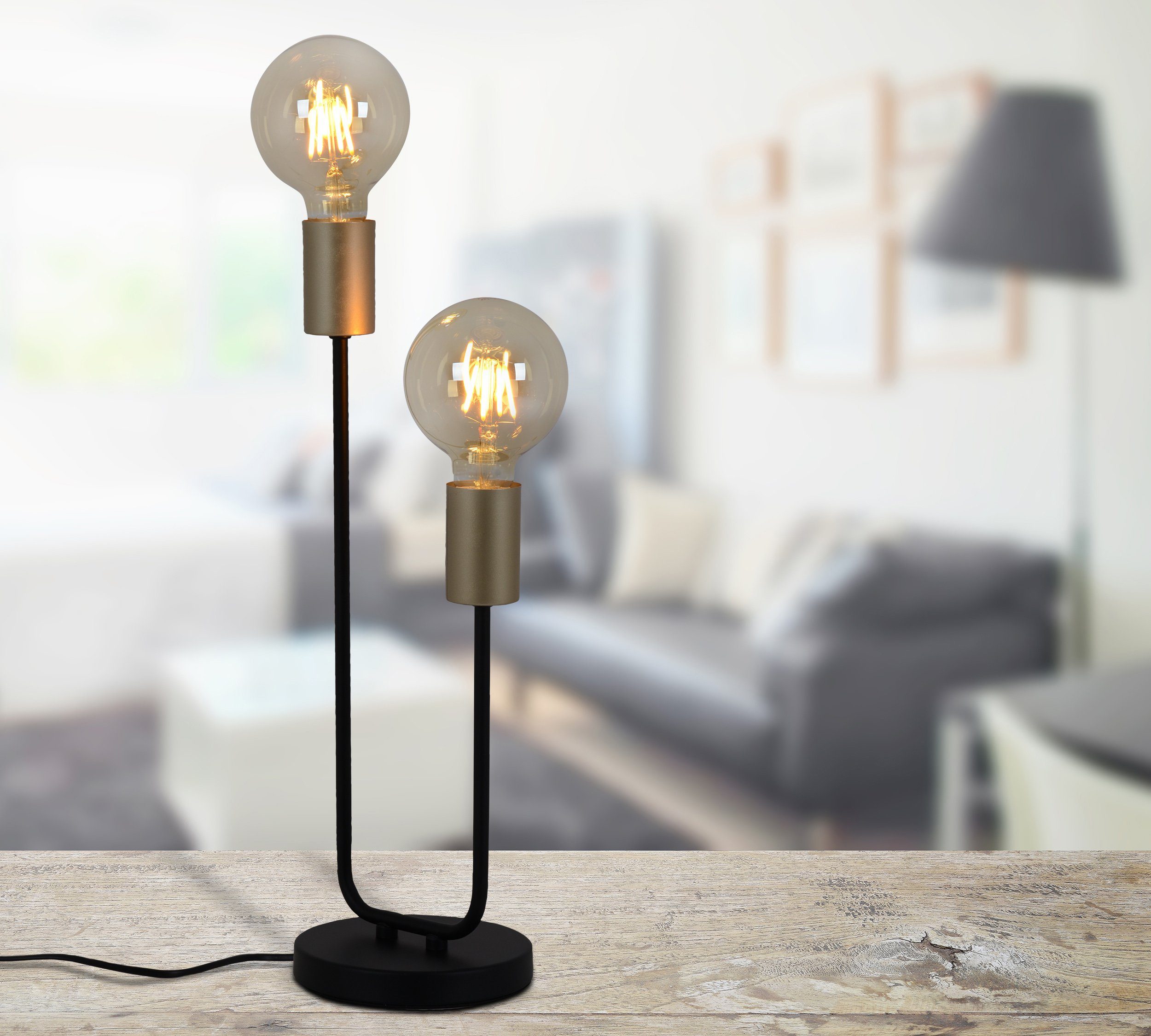 näve Tischleuchte Modo, ohne Leuchtmittel, Warmweiß günstig online kaufen