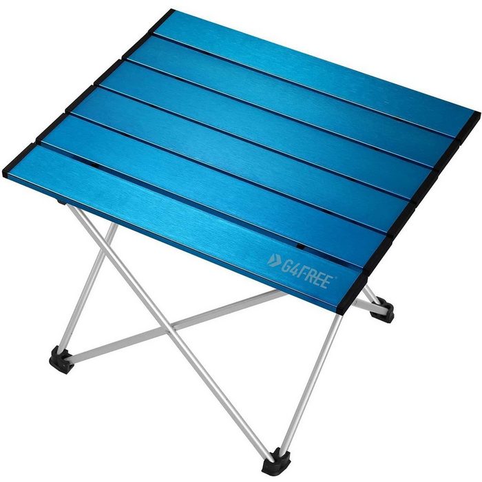 G4Free Campingtisch (1-St) tragbarer Camping-Tisch mit Aluminium-Tischplatte