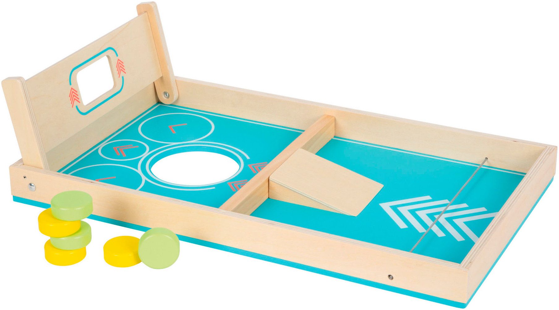 Small Foot Spiel Cornhole und Sling Puck Spiel, Active, Kinderspiel