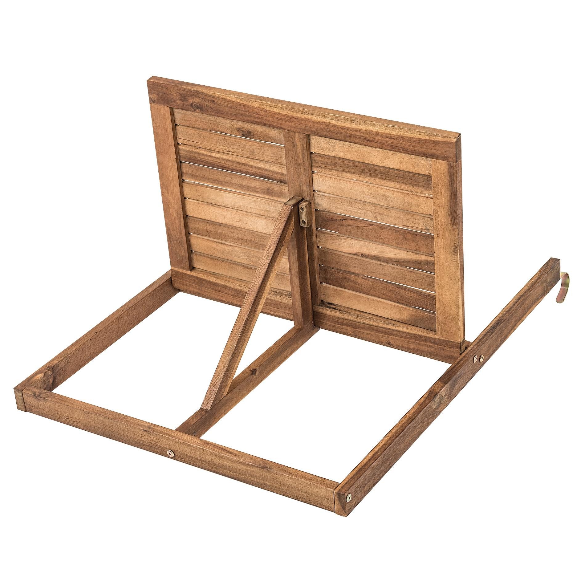 ESTEXO Gartentisch Balkontisch Hängetisch Balkonhängetisch Klappbar Klapptisch Balkon T