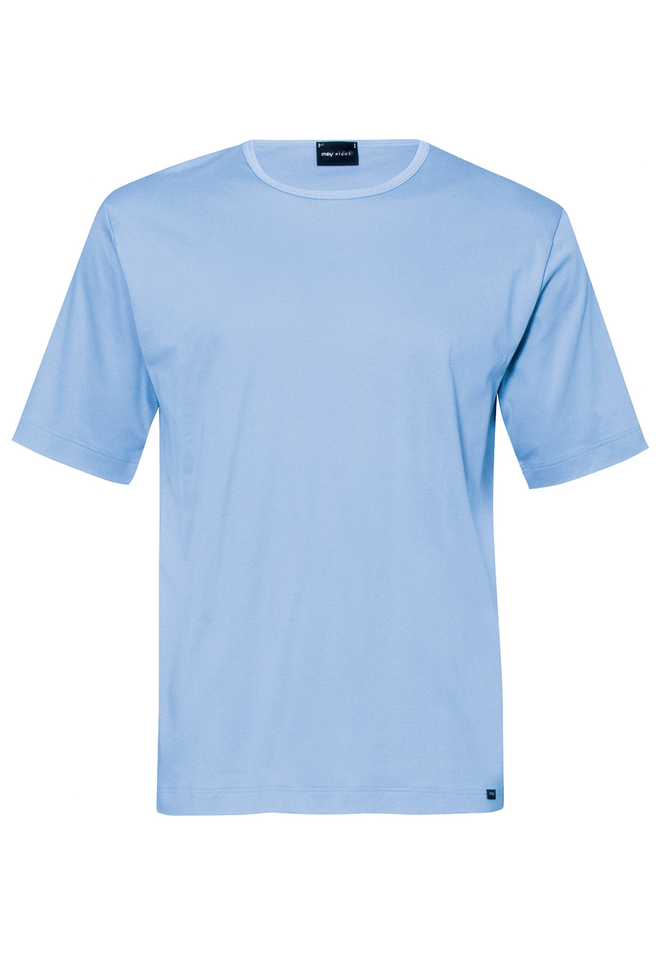 Pyjamaoberteil Mey Herren Shirt Serie Springvale Uni
