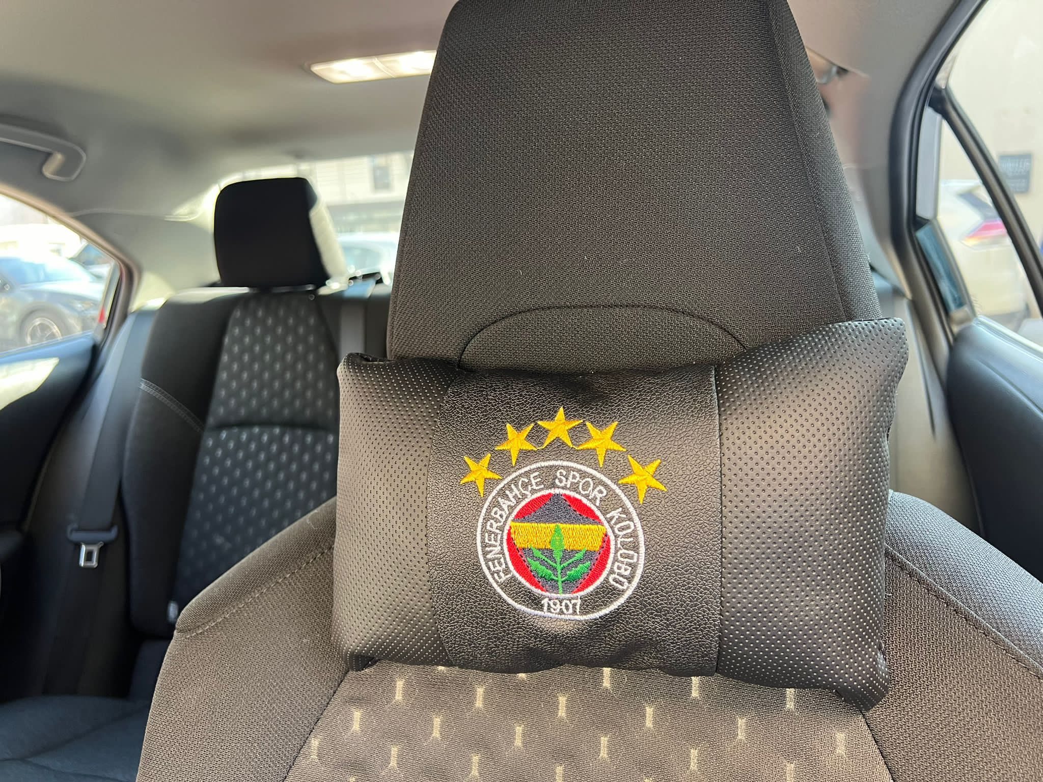 Stelby Nackenkissen Fenerbahce Auto Kopfstützen, Nackenstütze, Autositzkiss günstig online kaufen