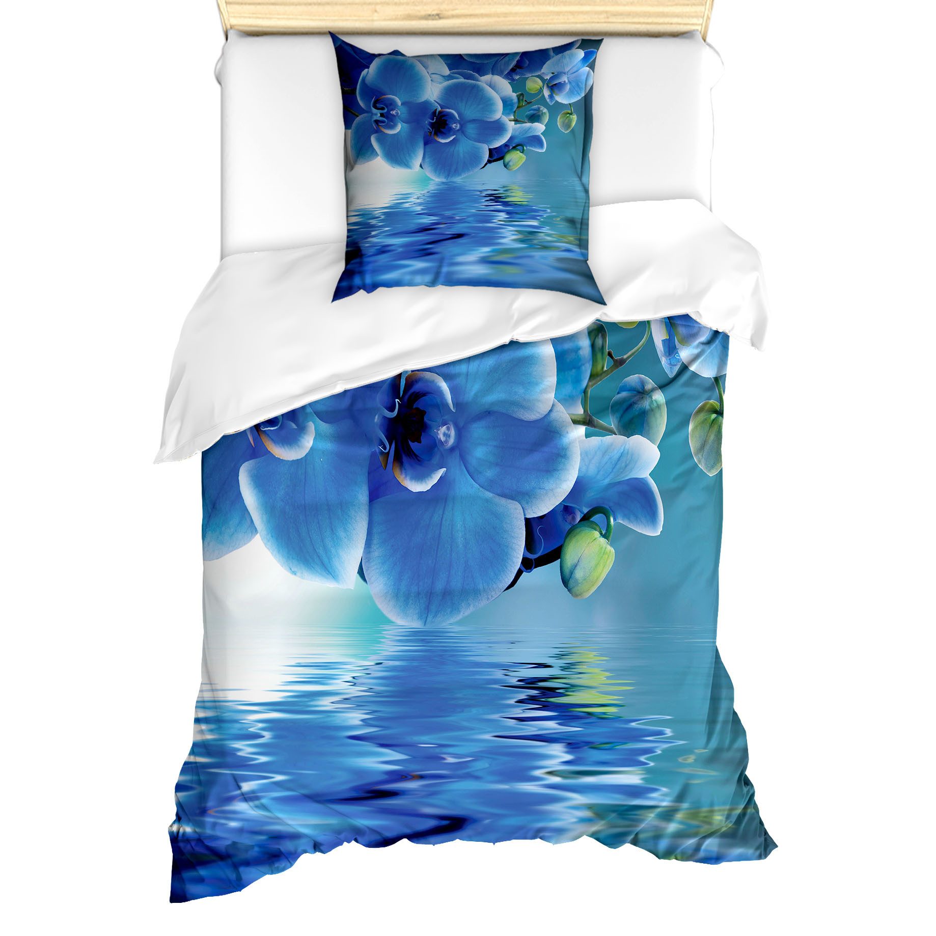 Bettwäsche Milbensicher Allergiker geeignet mit Kissenbezug