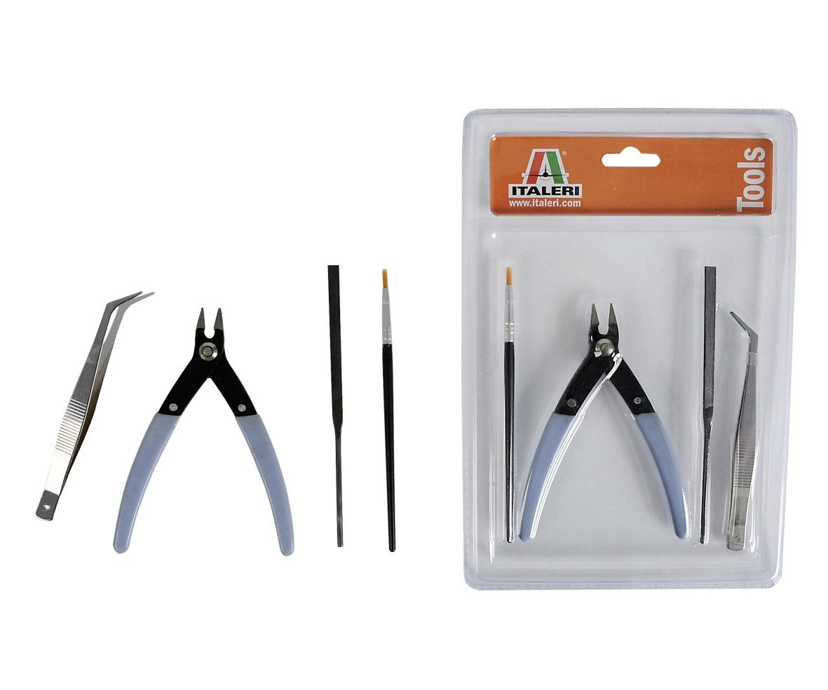 Modellbausatz Italeri IT Werkzeug-Set Beginner Plastik-Model
