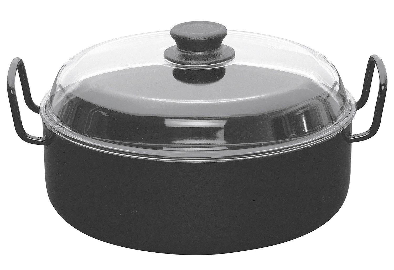 Riess Schmorpfanne, Emaille, Ø 28 cm, Induktion