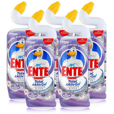 WC Ente »WC Ente WC-Reiniger Total AktivGel Lavender Bloom 750ml (5er Pack)« WC-Reiniger