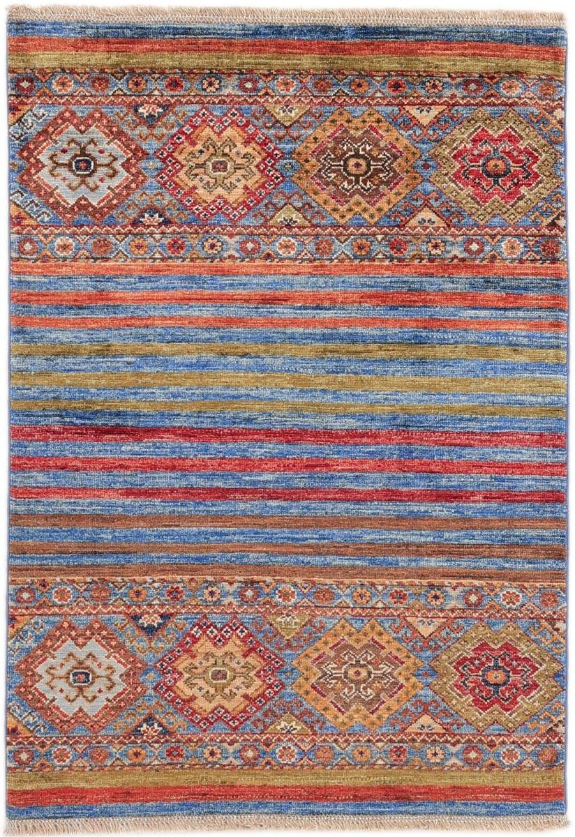 Orientteppich Arijana Shaal 87x122 Handgeknüpfter Orientteppich, Nain Trading, rechteckig, Höhe: 5 mm