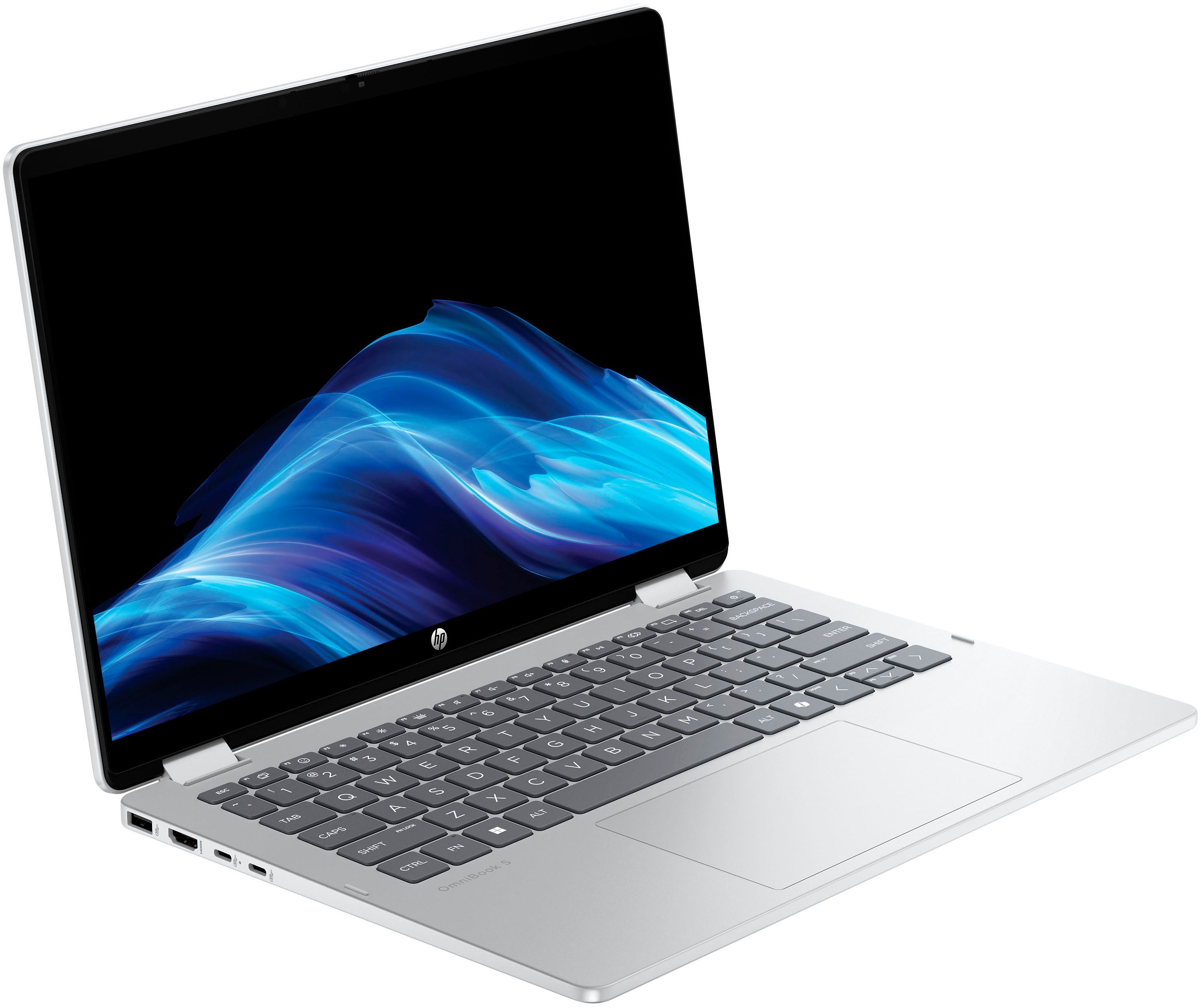 HP 14-fp0231ngx Convertible Notebook (35,56 cm/14 Zoll, Intel Core 3 100U, Intel Graphics, 8 GB, 256 GB SSD)