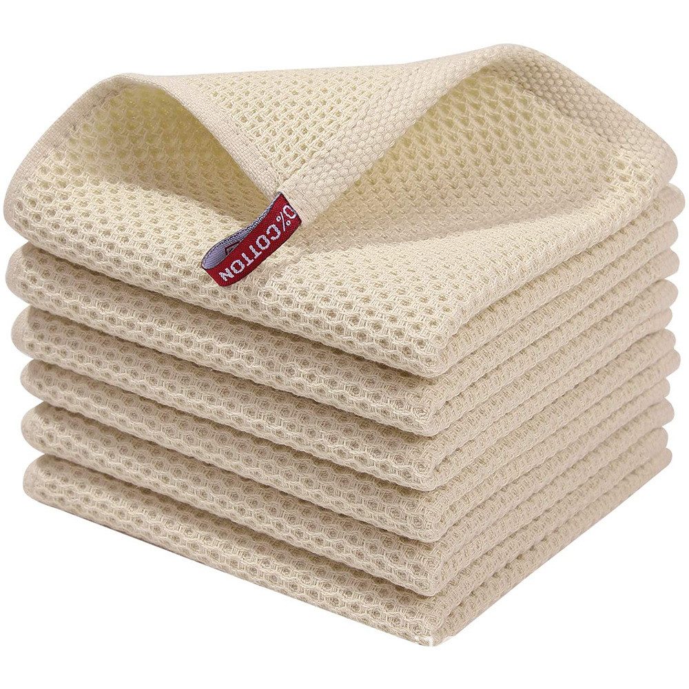 Coonoor Geschirrtuch 34 x 34 cm,Waffle günstig online kaufen