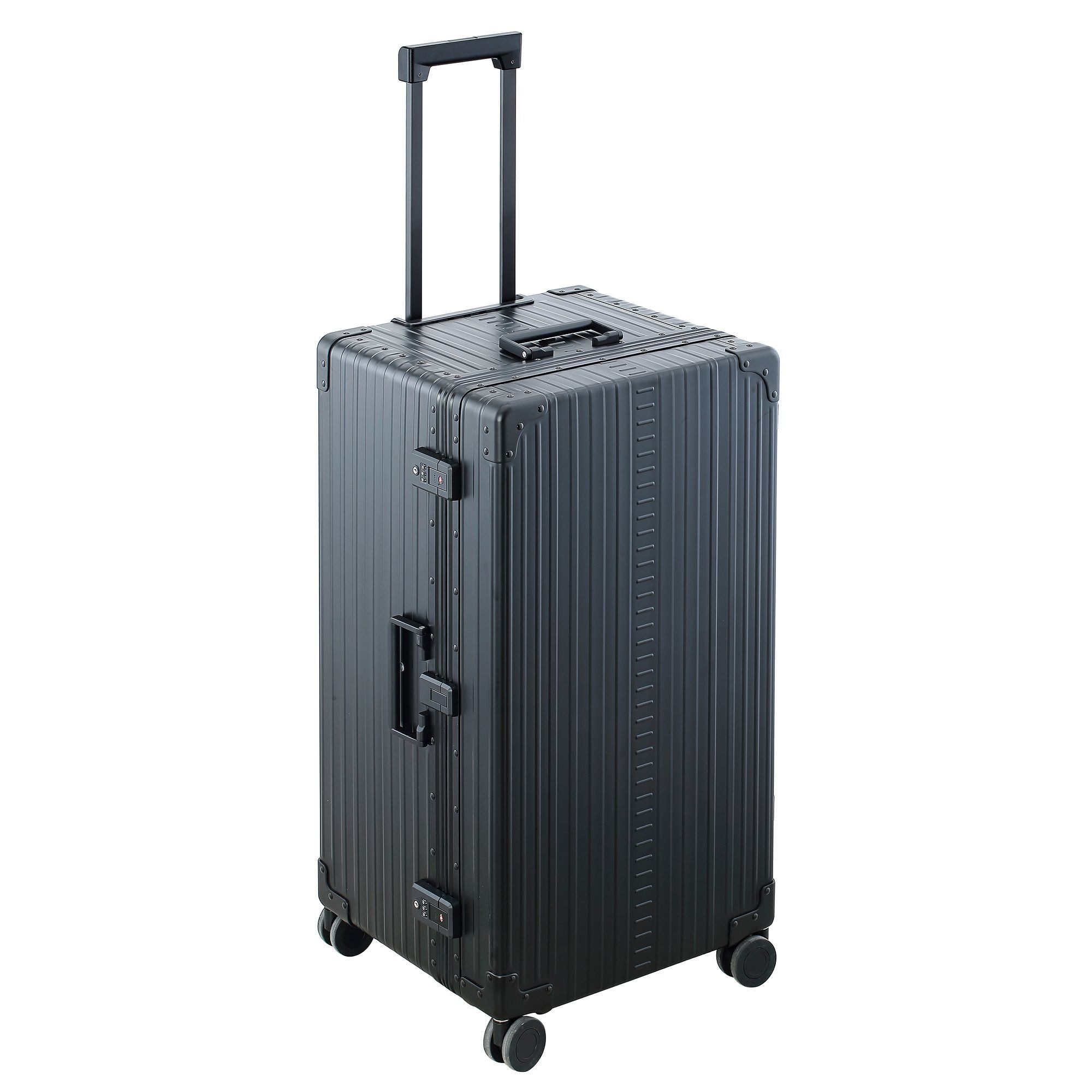 ALEON Hartschalen-Trolley Traveler, 4 Rollen, Aluminium