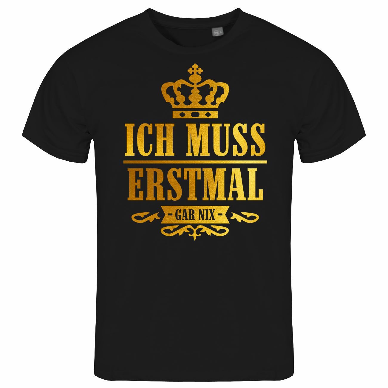 deinshirt Print-Shirt Herren T-Shirt Ich muss günstig online kaufen