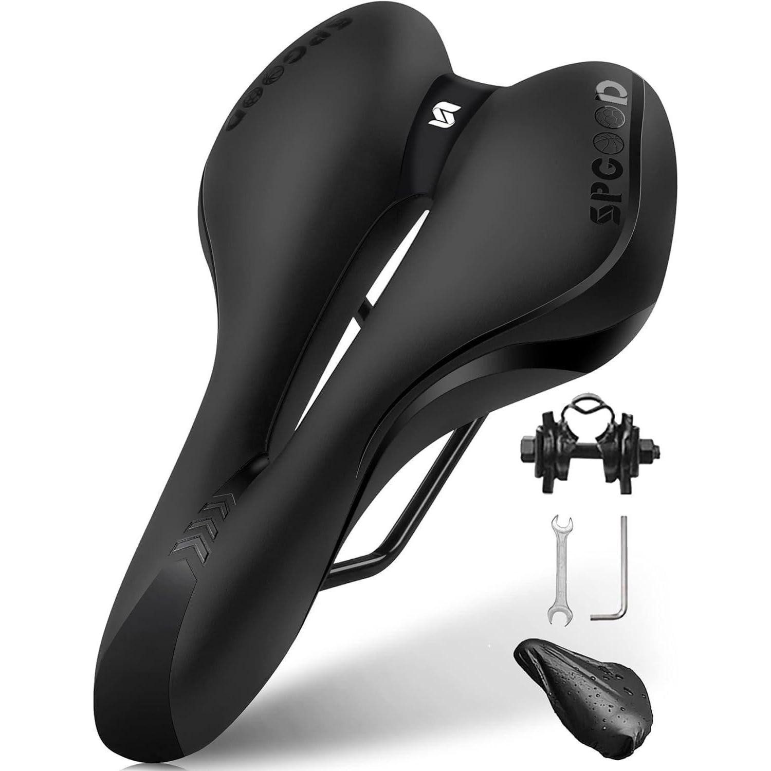 LuxusKollektion Fahrradsattel Fahrradsattel Herren Damen Bequem Gel Ergonomisch 27x16cm