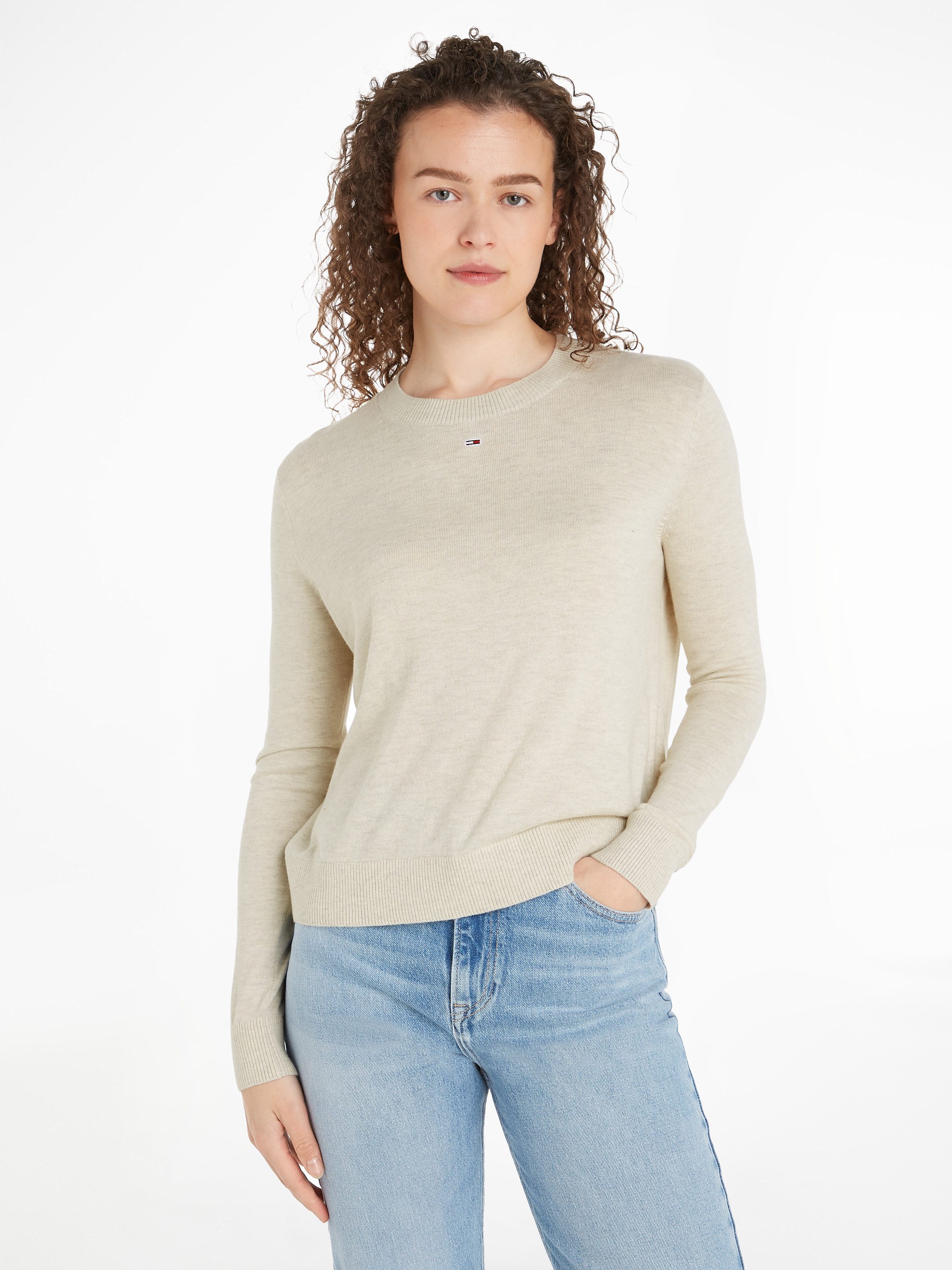 Tommy Jeans Strickpullover TJW ESSENTIAL CREW günstig online kaufen