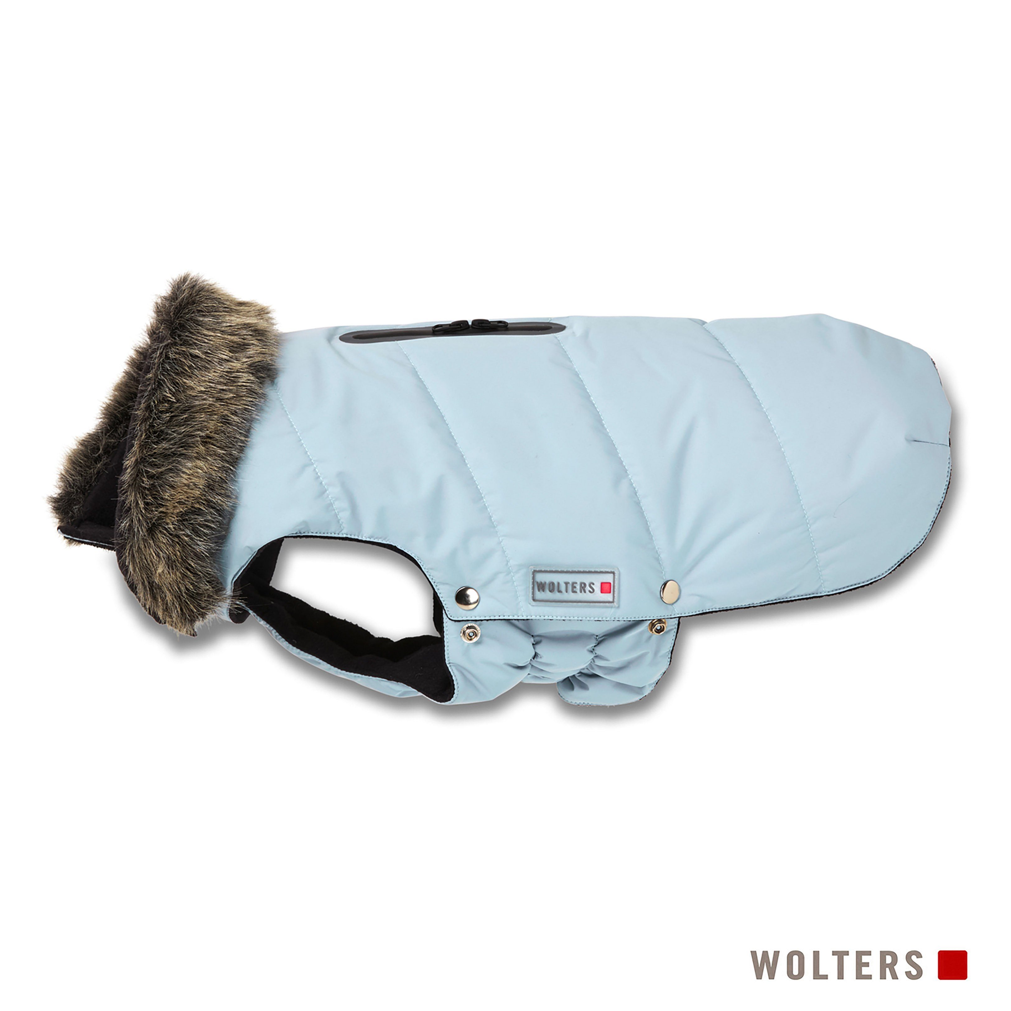 Wolters Hundemantel Winterjacke Parka Outlet, in verschiedenen Größen, mit Kunstpelz