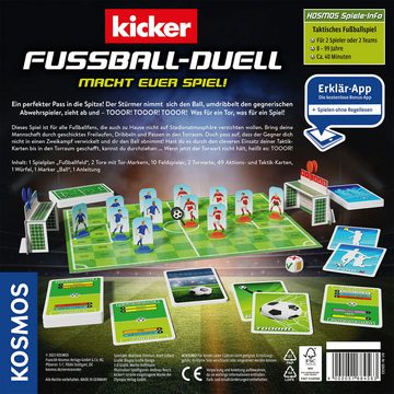 Kosmos Spiel, Familienspiel Kicker Fußball-Duell, Made in Europe