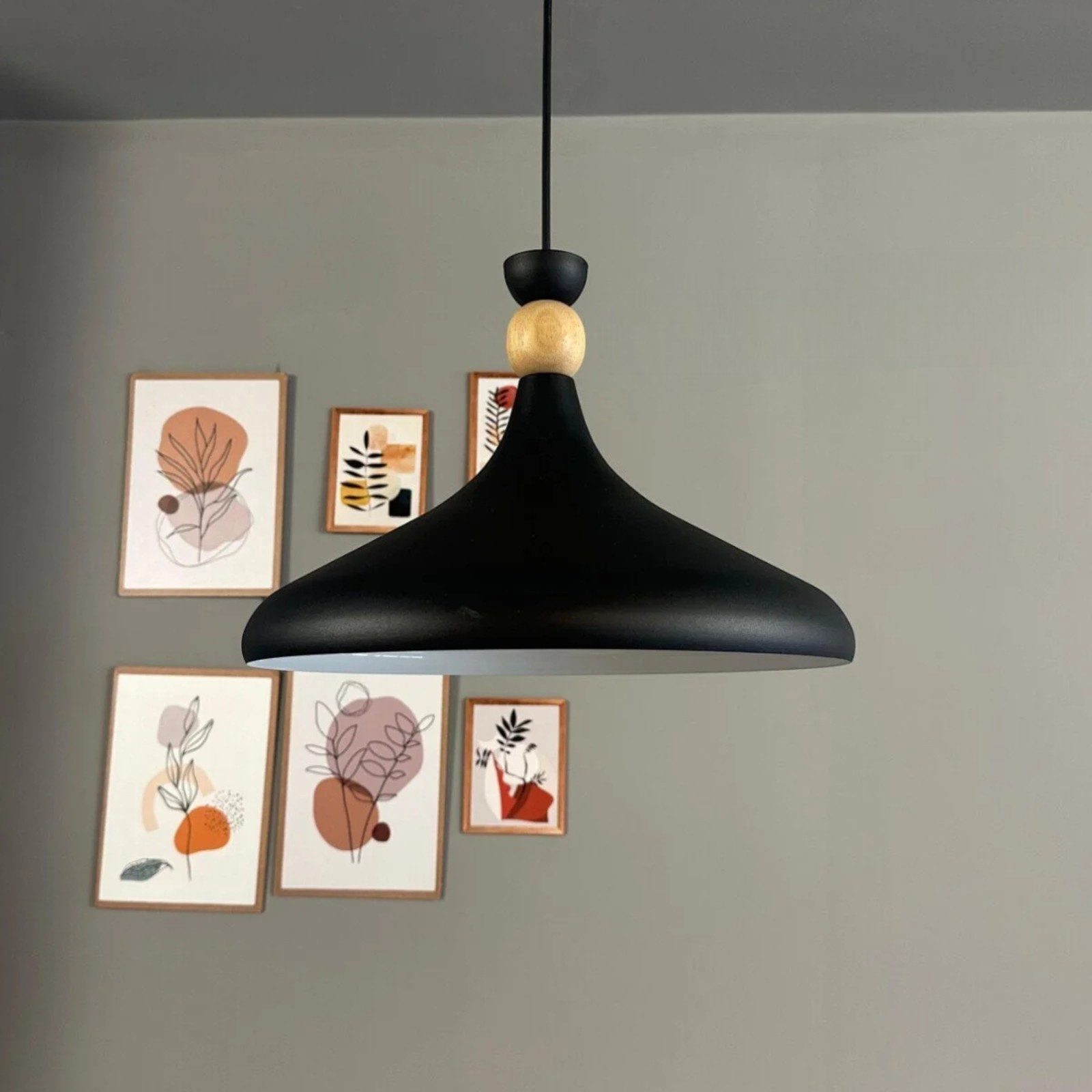 Bamyum Pendelleuchte Pendelleuchte Ø35 cm Metall günstig online kaufen