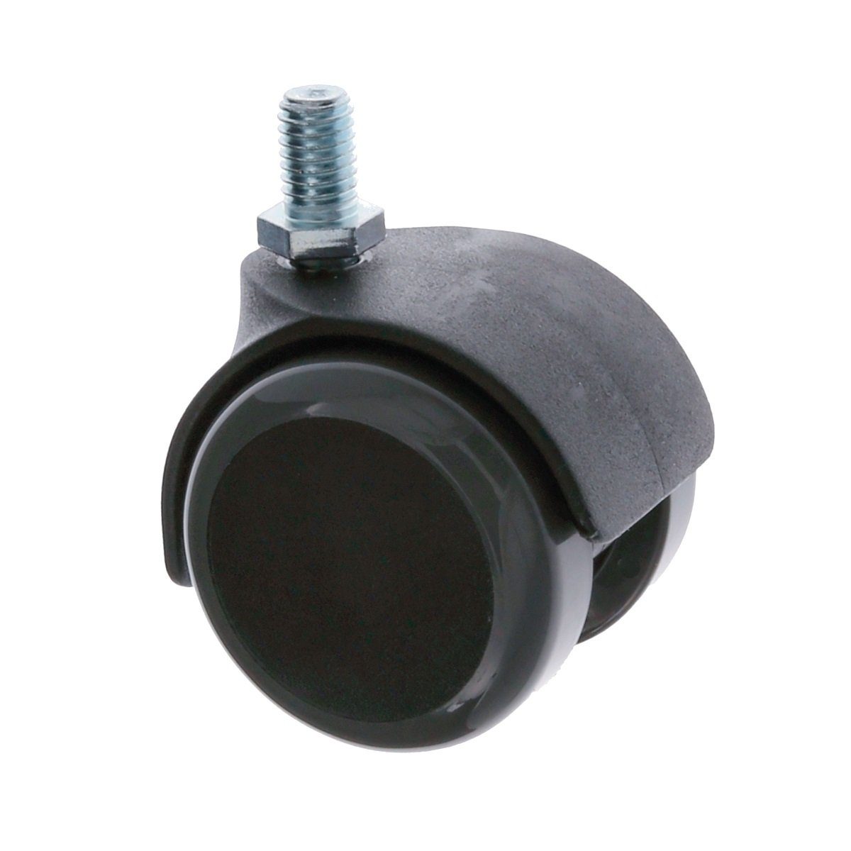 MS Beschläge Möbelrolle Ersatzrollen für Möbel 50mm Rollen mit Gewinde, (1-St)