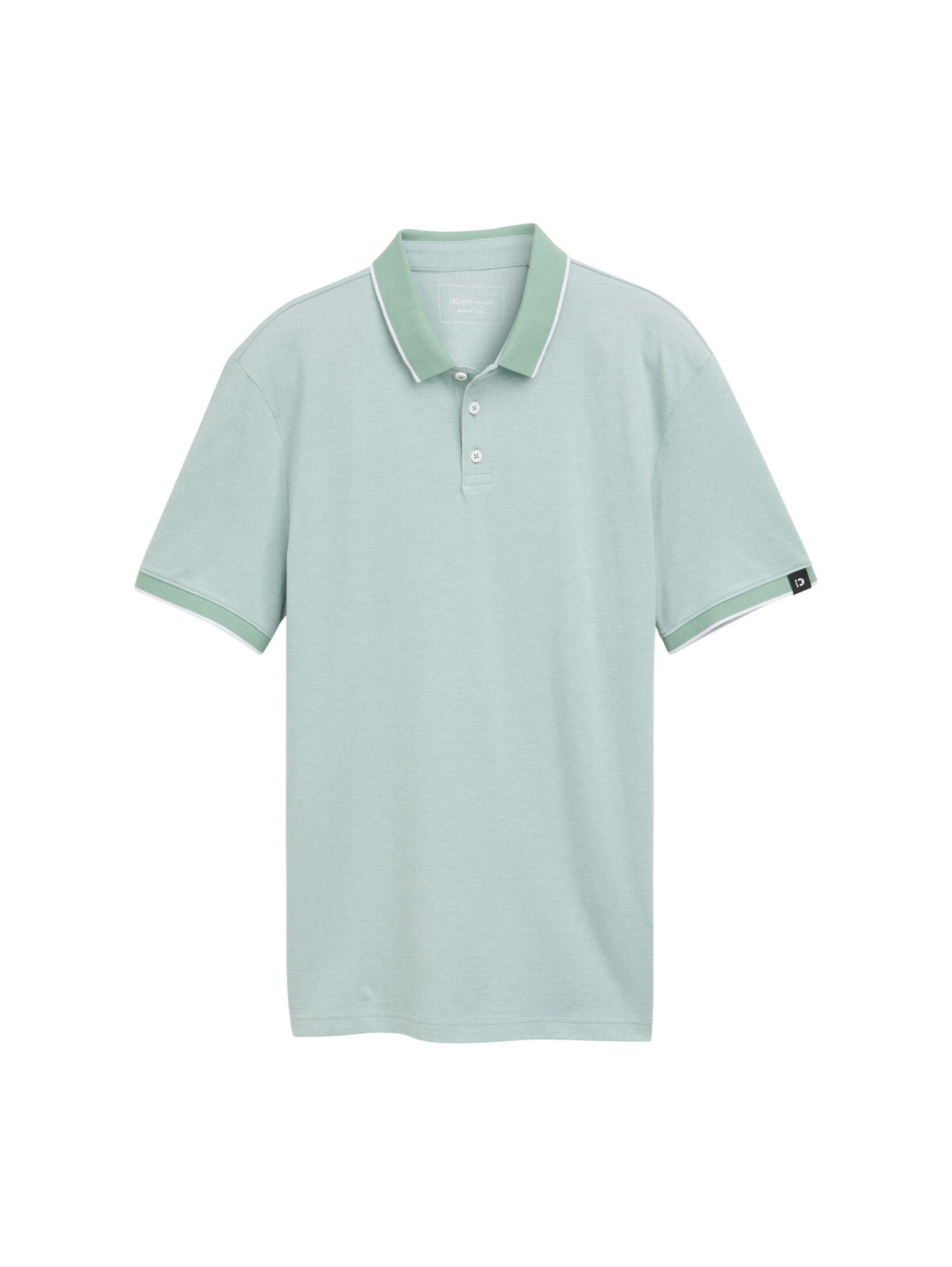 TOM TAILOR Denim Poloshirt Piqué Poloshirt günstig online kaufen