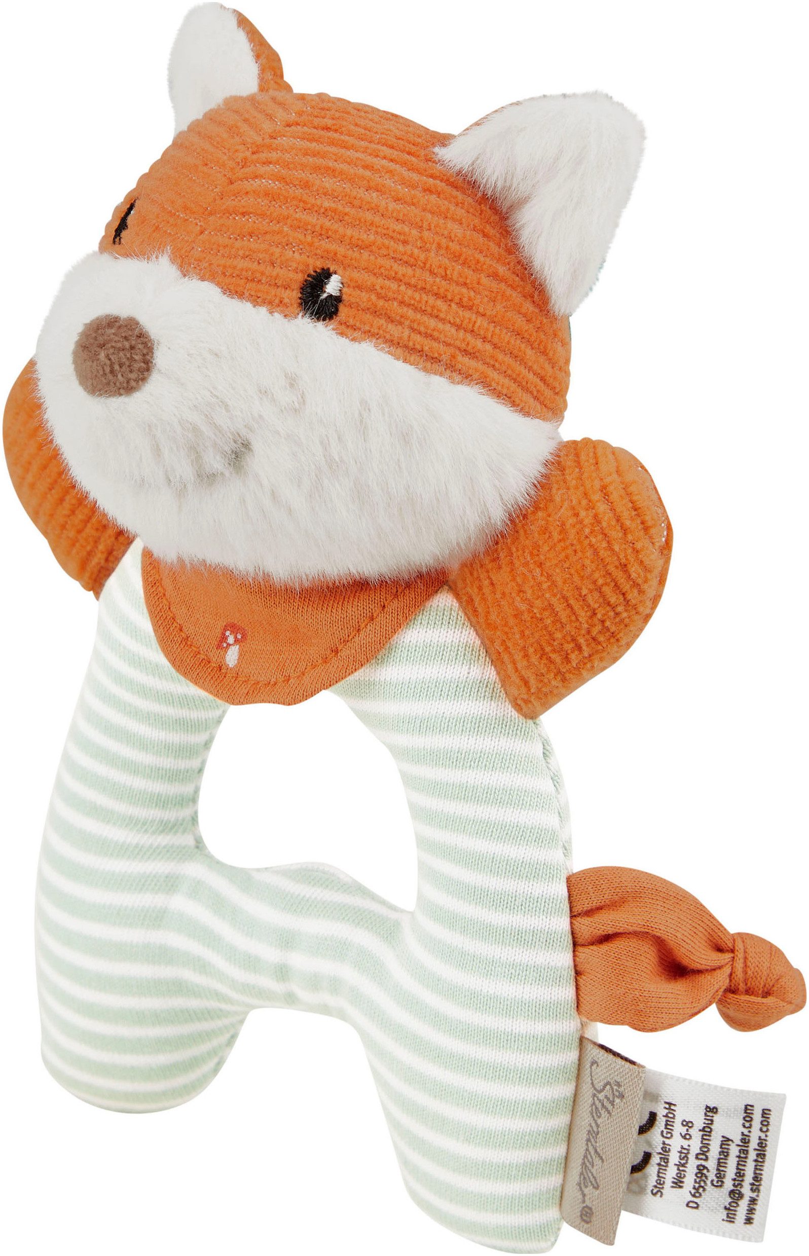 Sterntaler® Greifling Fuchs Filou, mit Rassel