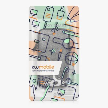 kwmobile Handyhülle Handytasche für Smartphones XL - 6,7/6,8", Filz Handy Hülle - Tasche mit Kette 17,2 x 8,4 cm Innenmaße